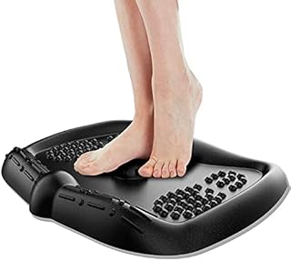 Anti-Fatigue Standing Desk Mat, QooWare Ergonomic Comfort Floor Mat with Foot Massage Ball