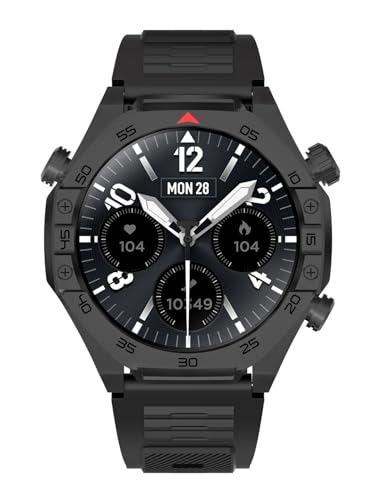 Image of TIMEX Smart NexGen 1.43 inch(3.6cm) AMOLED Display with Functional Crown and BT Calling Smartwatch for Unisex - TWTXW702T