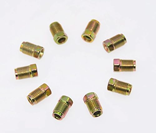 Metric Brake Line Invert Flare Fittings For 3/16" Tube. 10 X 1 Mm (Pack Of 10) #TOP1