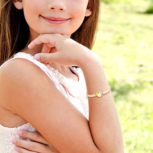 Handmade Rope Braided Bracelets for Girl, Jewelry Gifts, 925 Sterling Silver4