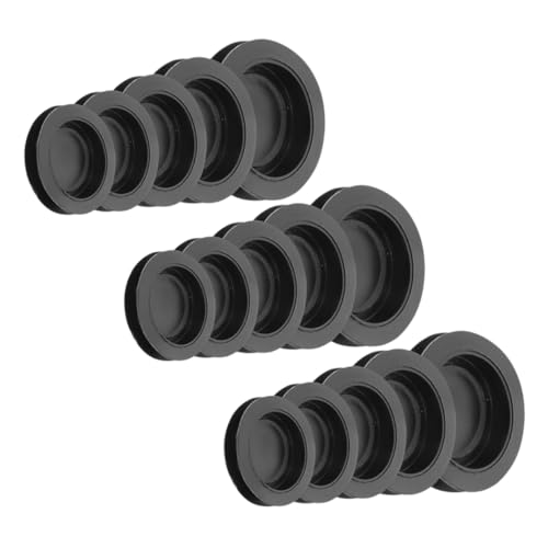 Hohopeti 15pcs Rubber Piggy Bank Stoppers Plugs for Money Saving Box Coin Deposits Plaster Figurines Stable Reusable