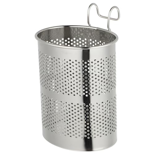 ARTSEWPLY ステンレス製多機能掛け箸立て 水切りラック キッチン用収納 大容量コンパクト設計 スリッシュで省スペース