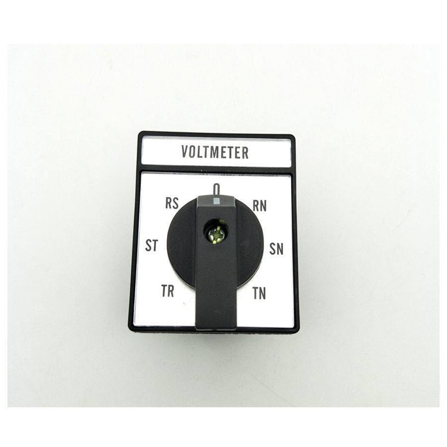 660V 20A 12 Terminals 7 Positions Voltmeter Rotary Cam Changeover Switch