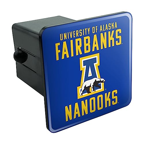 GRAPHICS & MORE University of Alaska, Fairbanks Nanooks Logo Tow Trailer Hitch Cover Plug Insert 2"