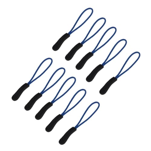 EXCEART 10 Peças Cabo De Extensão De Zíper Cabo Deslizante Puxa Etiqueta De Etiquetas Zip