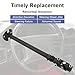 zayody Steering Shaft Compatible with 1979-1993 Dodge D100 D150 D250 D350 W100 W150 W250 W350 Pickup 1979-1981 Plymouth Trailduster Lower Steering Column Shaft Replacement for 432660613 000940 425-W14