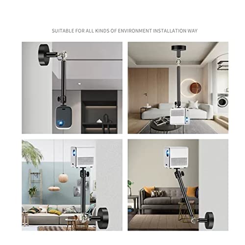 Support de projecteur mural en suspension avec structure rotative premium - 7