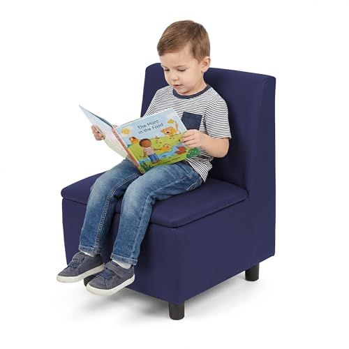 Image of FDP Kid Comfort Collective Modular Armless Chairs, 2-Pack - Navy