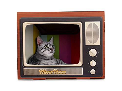 American Cat Club Cat House & Cat Scratcher w/Bonus Catnip Included (ACC2037) - Thumbnail 2