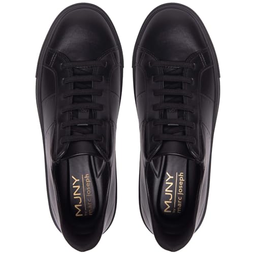 Image of Marc Joseph New York Womens Hands Free Slip On Fashion Classic Casual Comfort Sneakers for Women Black Napa