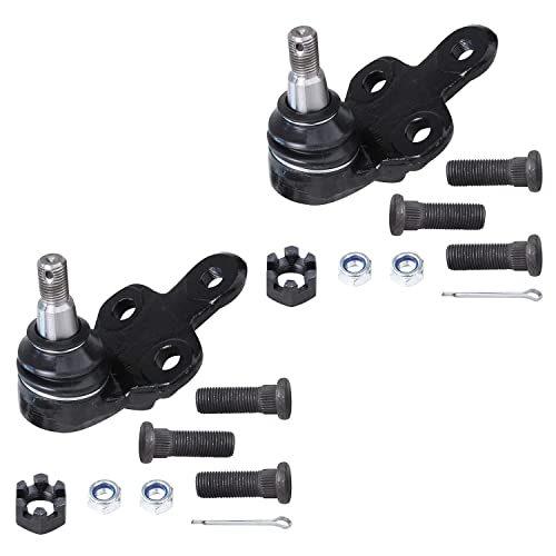 Image of Detroitaxle - Front Struts + Inner Outer Tie Rods + Sway Bar Links + Lower Ball Joints Replacement for Toyota Sienna [7-Passenger Models] - 10pc Set