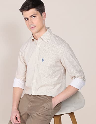 Image of U.S. POLO ASSN. Men's Cotton Regular Fit Shirt