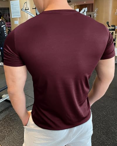 Image of Noble Monk Men's Regular Fit T Shirt |Half Sleeves |Round Neck | Casual T-Shirt for Me