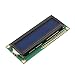 Aexit 1602A-5V LCD Audio & Video Accessories Display Screen Module for MCU White Letter on Video Converters Blue Board
