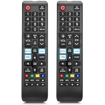 (Pack of 2) Universal Remote Control for Samsung TV,Replacement Remote for All Samsung Smart LCD LED Curved HDTV 3D TVs