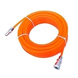 AZNABLE エアーホース エアホース エアホースリール エアコンプレッサー用 ウレタン カプラー付き ワンタッチソケット