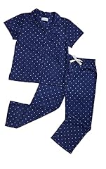 Navy Polka Dots