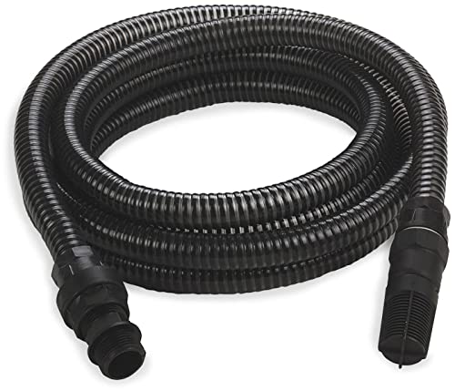 Einhell 4173635 tuyau d'aspiration 4 m en plastique (accessoires de pompe, longueur 4 m, raccord en plastique 42 mm, 5 pièces)