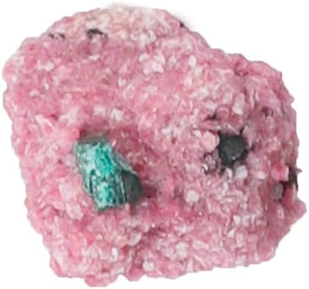 WHZHDMA Bulk Natural Crystal Rough Stone Natural Cobalt Calcite Ore Crystal Rough Stone Ornaments Ore Specimen Rough Material Demagnetizing Stone Crushed Stone Rocks Stones and Crystals