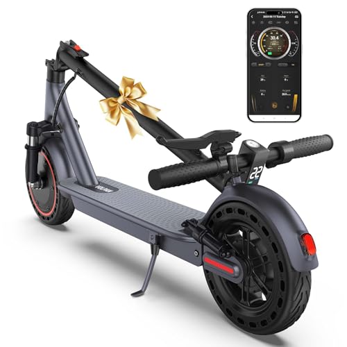 Image of VOLPAM Electric Scooter, 350W /500W /800W /1000W /250W Powerful Motor & 19 /22 / 9 MPH Top Speed, 16-28-10 Miles Long Range, Folding E Scooter Choice
