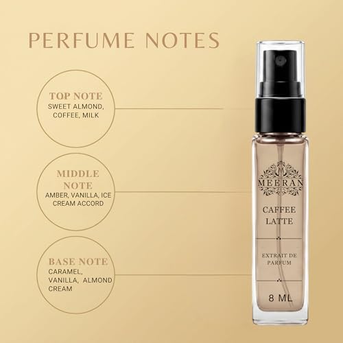 Image of Caffe Latte Style Fragrance (8ML) Extrait De Parfum | Unisex Long Lasting Perfume for Men & Women | Premium Pocket Perfume Travel Size | Rich Coffee Inspired Scent | Giftable Mini Perfume Spray