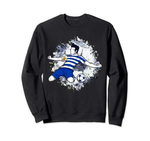 Uruguay Fútbol Bandera Nacional Uruguaya Amantes del fútbol Sudadera Cover