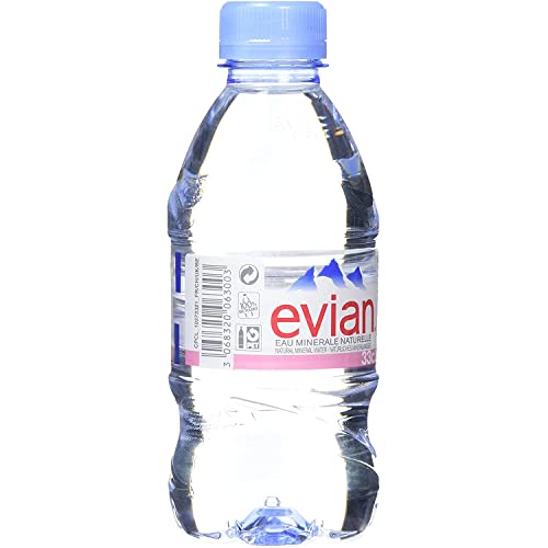 Image of Evian Eau Natural Mineral Water Bottle, 330 ml
