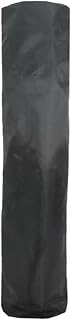 LVYXON Cubierta antipolvo para aspiradora de tela Oxford 420D, funda protectora de almacenamiento con cierre de cremallera para aspiradora vertical, 38 x 130 cm, color negro