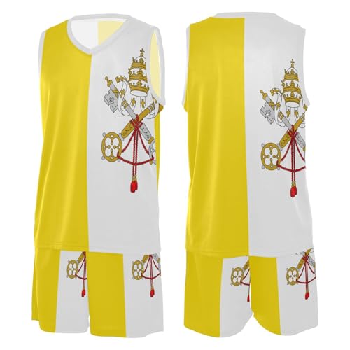 Short de basket anti-transpirant garçon GuoChe Vatican taille XL