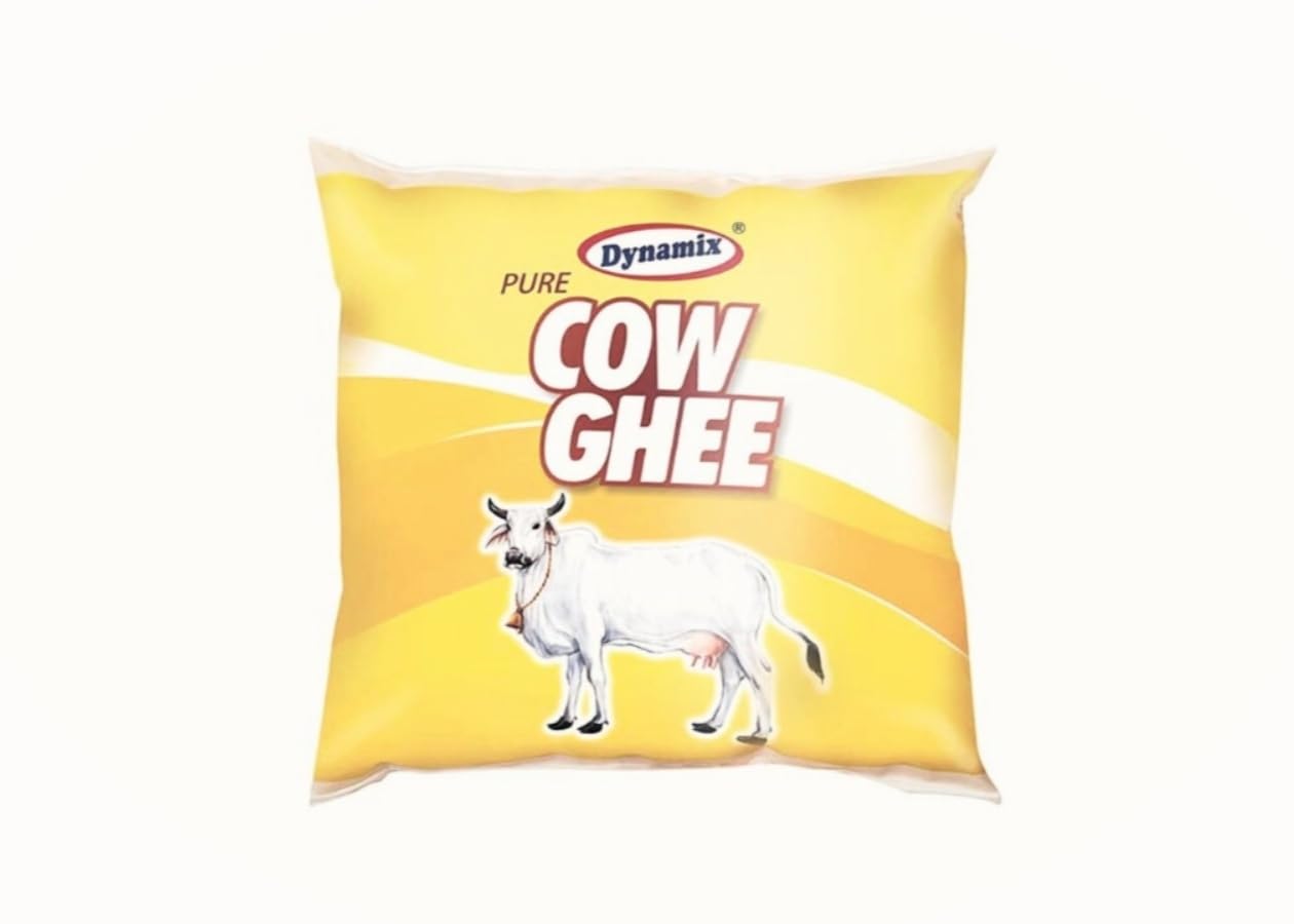Dynamix Pure Cow Ghee Pouch, 500 ml