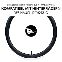 hauck Fahrradanhänger Schlauch Set 2x 20 Zoll Durchmesser inkl. Reifenheber, Ersatzreifen Schlauch für Fahrradanhänger hauck Dryk Duo & Dryk Duo Plus (Bike Trailer Repair Kit, Black) – Ansicht 7