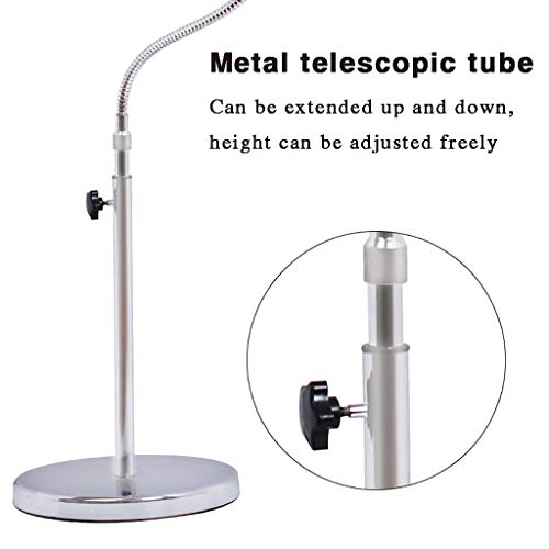 Soporte de piso para tableta ajustable que elimina los dolores de cuello 5