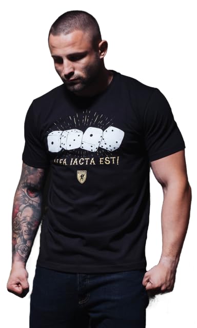 T-shirt PGWEAR Alea iacta est fini les vêtements de stade déformés