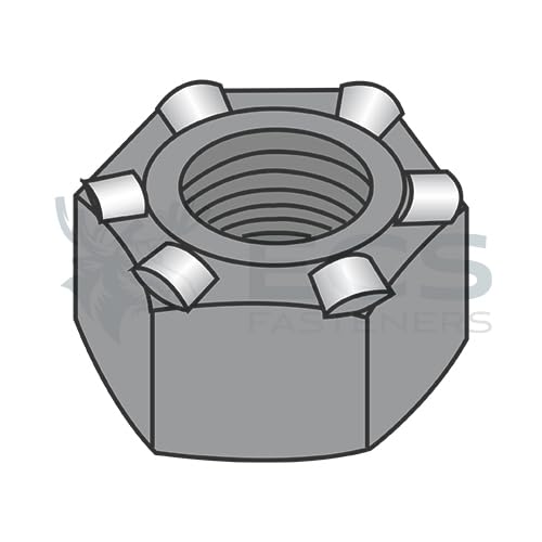 1/4-20 Hex Weld Nut with 6 Projections High Pilot Height - ECS-14NWHP6