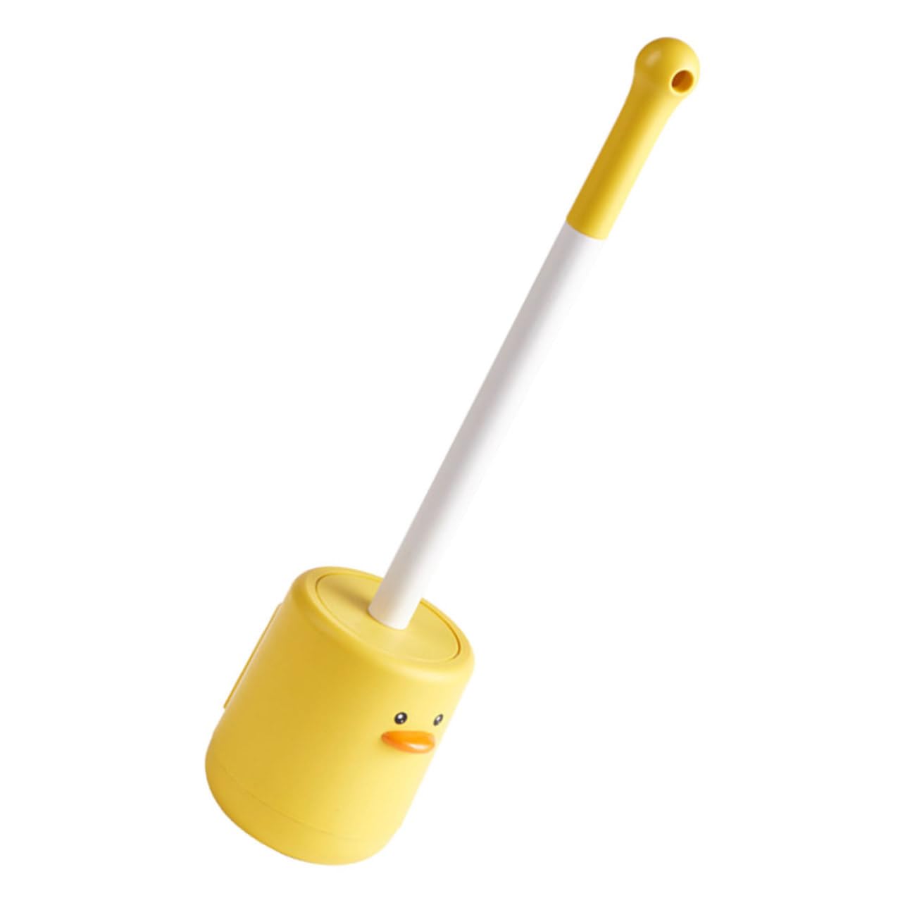 Brosse de toilette silicone contre les saletés tenaces avec manche long et support mural