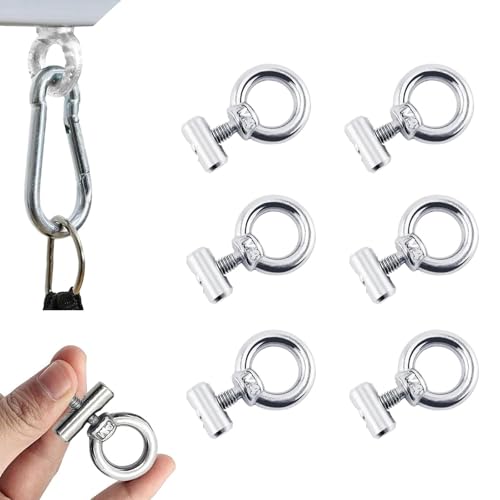 Lunpog 6 Stück Kederstopper, Stopper für Kederschiene Vorzelt Stopper Edelstahl Kederschiene Zubehör für Wohnwagen, Wohnmobil, Campervan, Boot