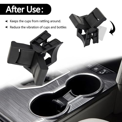 Divisor para Porta Vasos Central Toyota Highlander miniatura 5