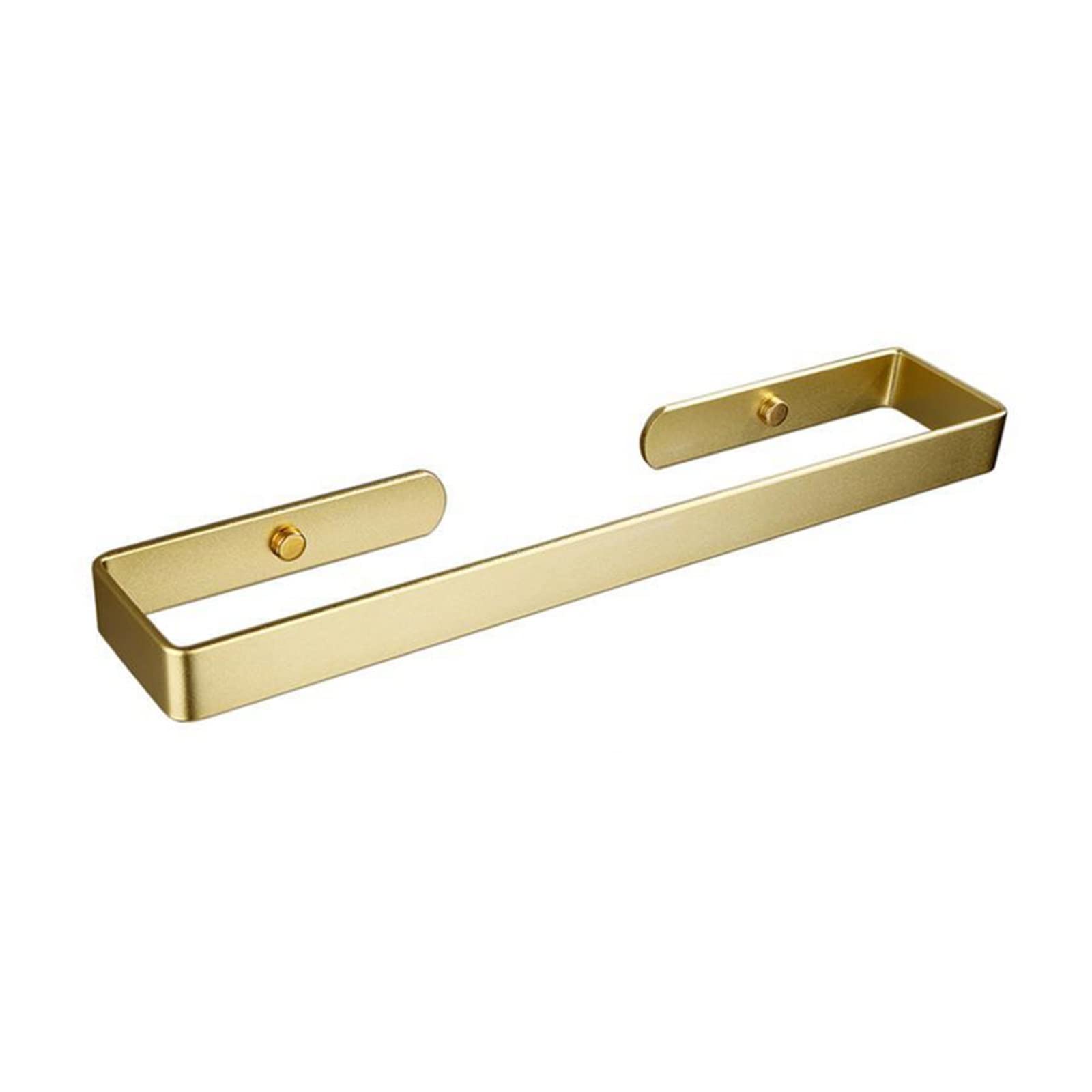 Toallero autoadhesivo dorado de 15.5 pulgadas para bano y cocina