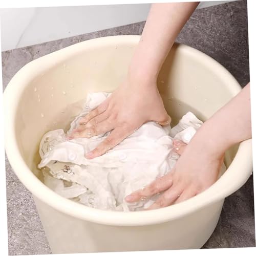Cubo de plástico para baño de pies compacto y ligero miniatura 6