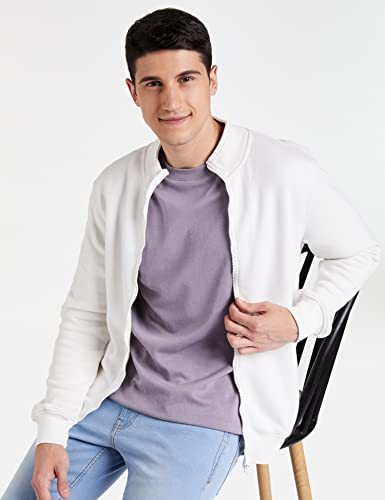 Image of Amazon Brand - Symbol Women's Men's Cotton Blend High Neck Fleece Sweatshirt (Available in Plus Sizes)