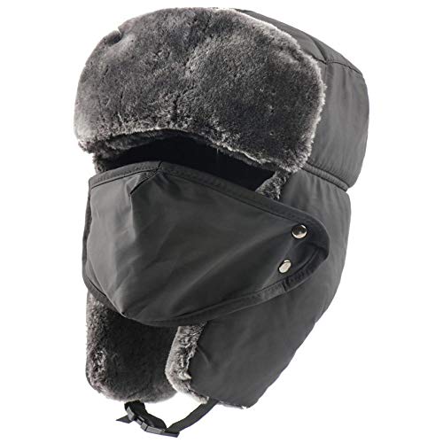 Chapka d'hiver mixte uchancka militaire bonnet de ski coupe-vent