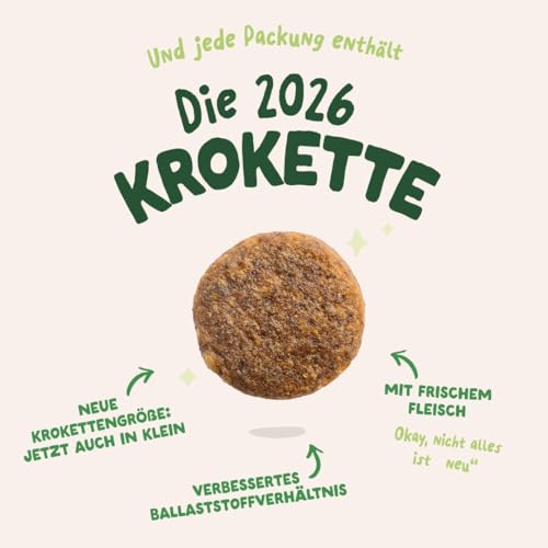 Edgard & Cooper Hundefutter trocken Getreidefrei für Medium Adult Hunde (1kg), frisches Lamm, ausgewogene Ballaststoffe für die Darmgesundheit, Natürliche, hypoallergene Rezeptur, nie Fleischmehl