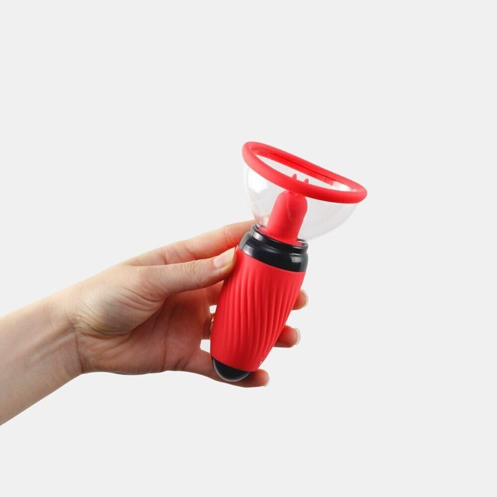 Vibratore stimolatore intimo femminile pompa per vagina clitoride capezzoli ricaricabile USB