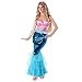 Produktbild Fun Shack Meerjungfrau Kostüm Damen, Meerjungfrau Kleid Kostüm, Kostum Unterwasserwelt, Halloween Kostum Damen, Karneval Kostüme Frauen, Fasching, M