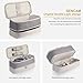 GENCAM Double-Layer Airwrap Travel Case for Shark Flexstyle, Carrying Case for Shark 430/440 Flexstyle, Travel Bag for Shark Flexstyle/Dyson Airwrap Styler and Attachments (light grey)