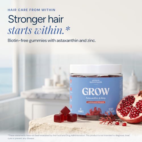 Akasha Superfoods Grow Hair Gummies