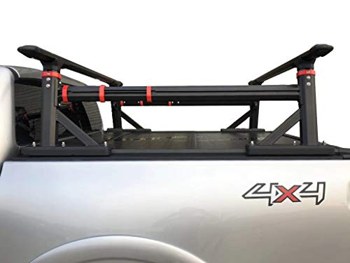 Vanguard Vgbr-2231Bk Black Powdercoat Craftsmen Extendable Bed Rack | Compatible With All Modern Trucks #TOP3