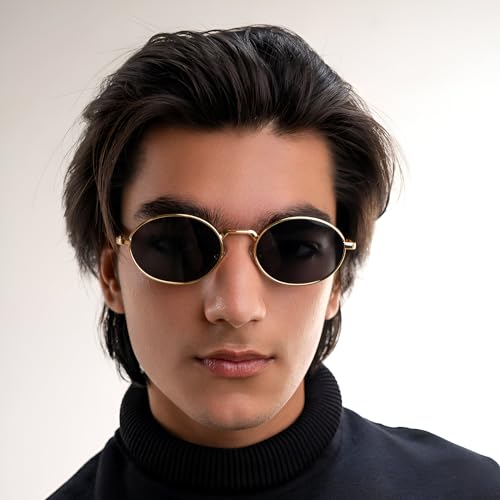 Image of IFLASH Trendy Oval Sunglasses for Women, Stylish Sun Glasses with UV400 Protection, Fashion Accessories Gift