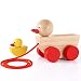 Babe Rock Baby Toys for 1 2 3 Year Old Gifts Wooden Ducks Pull Toy Set 2 Gift for Girls Boys Toddlers Kids