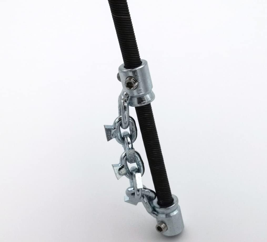 with carbide-tip drain cleaning cutter DN32-40mm pipe cleaning knocker 8mm flexible shaft cable sink tube unclog
